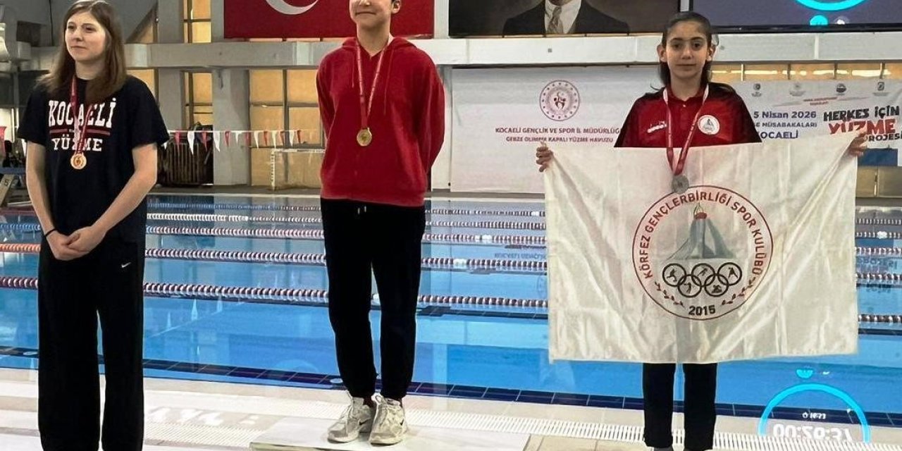 Körfez'den Türkiye Şampiyonasına Yükselen Genç Yüzücüler