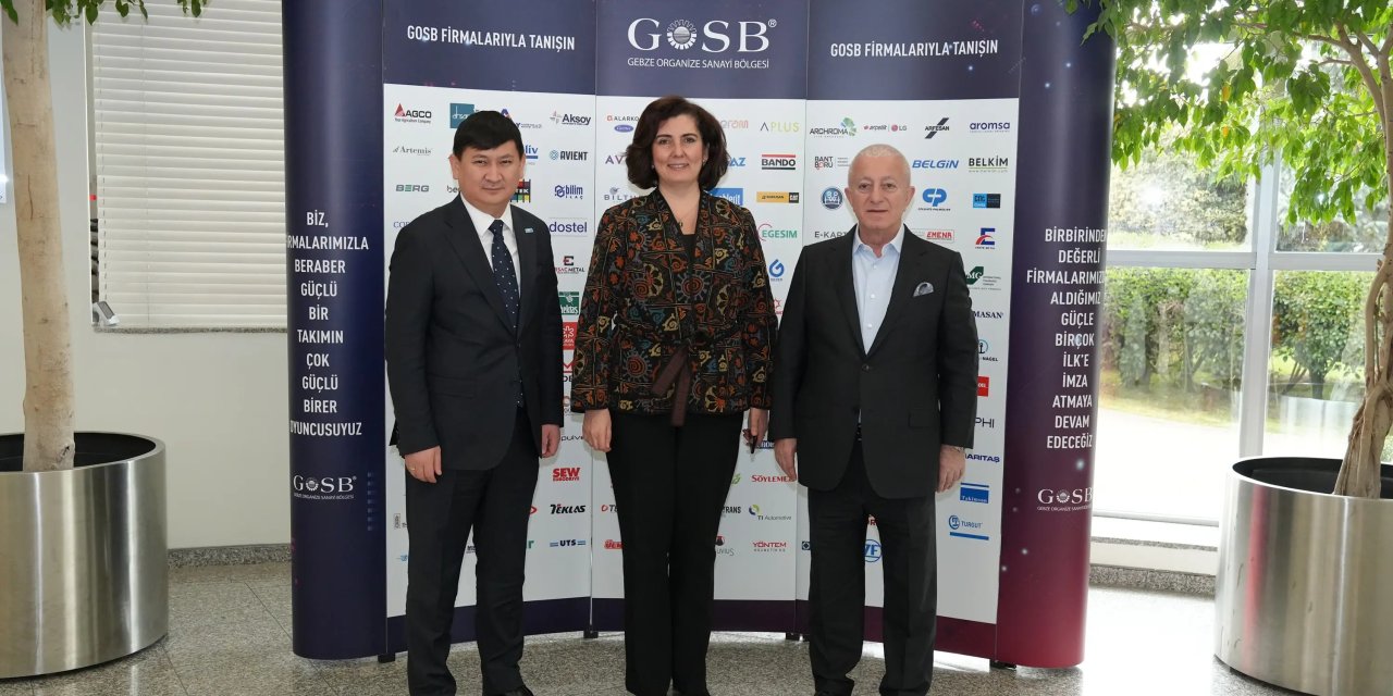 Kazakistan Başkonsolosu Nuriddin Amankul’dan GOSB’a Stratejik Sanayi Ziyareti