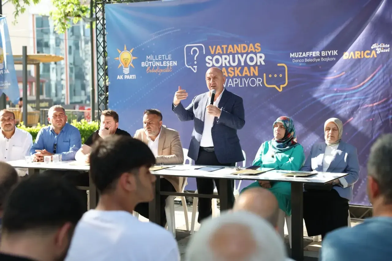 Darıca'da Dev Buluşma: Muzaffer Bıyık Vatandaşları Dinledi